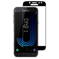 Скрийн протектор удароустойчив NANO FLEXIBLE GLASS 5D Full Screen мек за Samsung Galaxy J5 2017 J530F с черен кант
